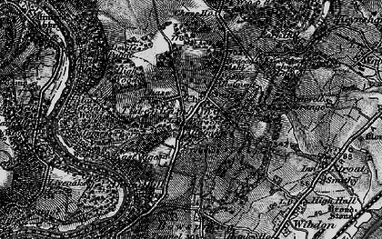 Old map of Tidenham Chase in 1897