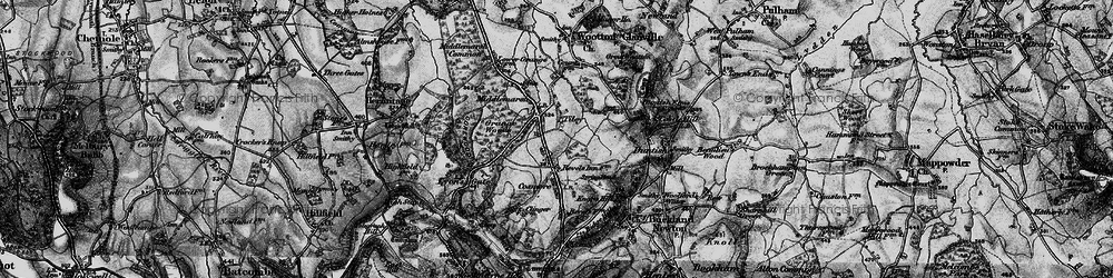 Old map of Tiley in 1898