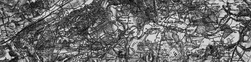 Old map of Tilford in 1895