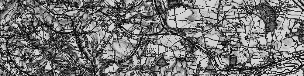 Old map of Tingley in 1896