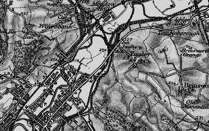 Old map of Tinsley in 1896