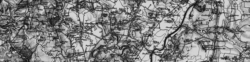 Old map of Tirley Knowle in 1896