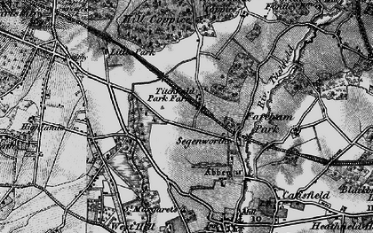Old map of Titchfield Park in 1895