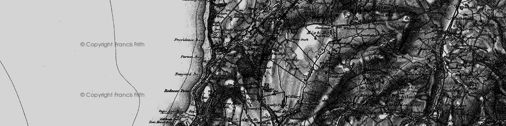 Old map of Tivoli in 1897
