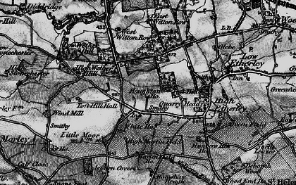 Old map of West Witton Row in 1897