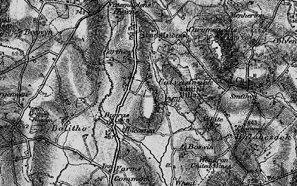Old map of Tolcarne Wartha in 1896