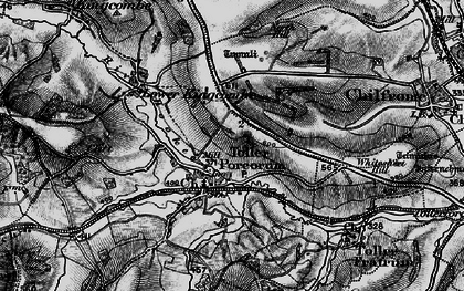 Old map of Toller Porcorum in 1898