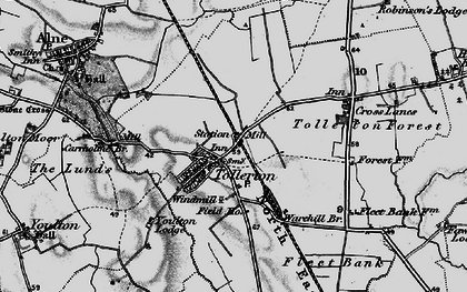 Old map of Blue Br in 1898
