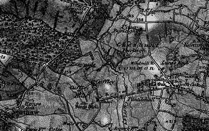Old map of Tolmers in 1896