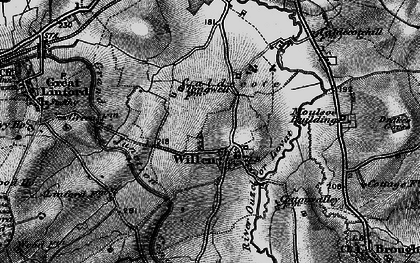 Old map of Tongwell in 1896