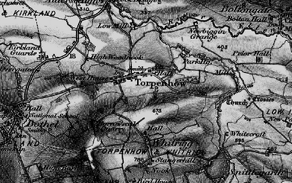 Old map of Torpenhow in 1897