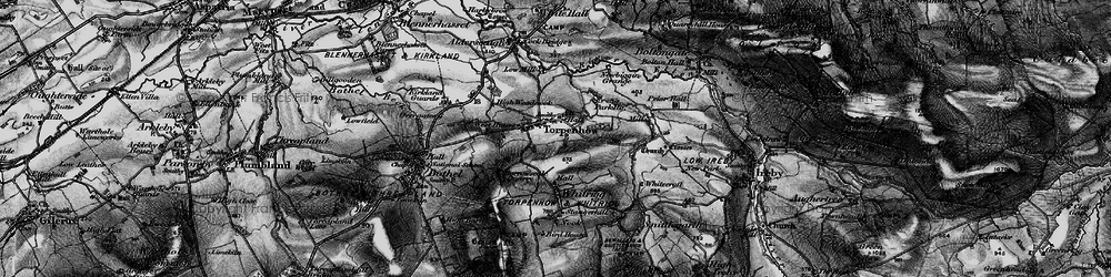 Old map of Torpenhow in 1897