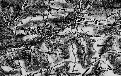 Old map of Torr in 1897