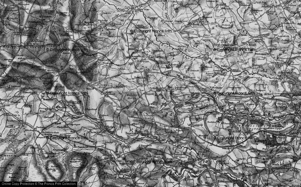 Old Map of Torrpark, 1895 in 1895