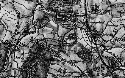Old map of Tortworth in 1897