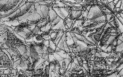 Old map of Tote Hill in 1895