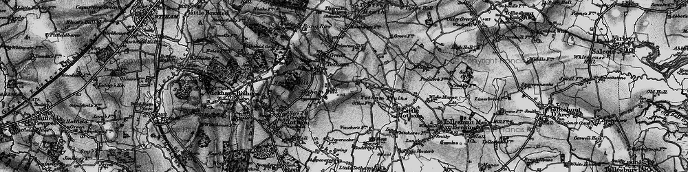 Old map of Totham Hill in 1896