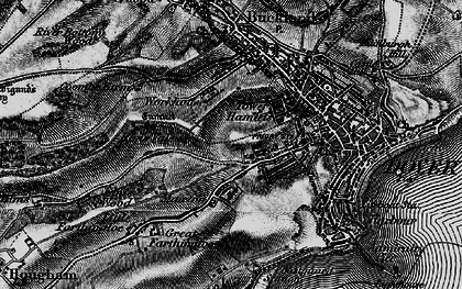 Old map of Tower Hamlets in 1895