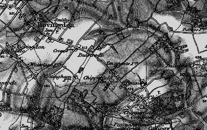 Old map of Tower Hill in 1896