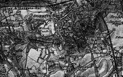 Old map of Tower Hill in 1896