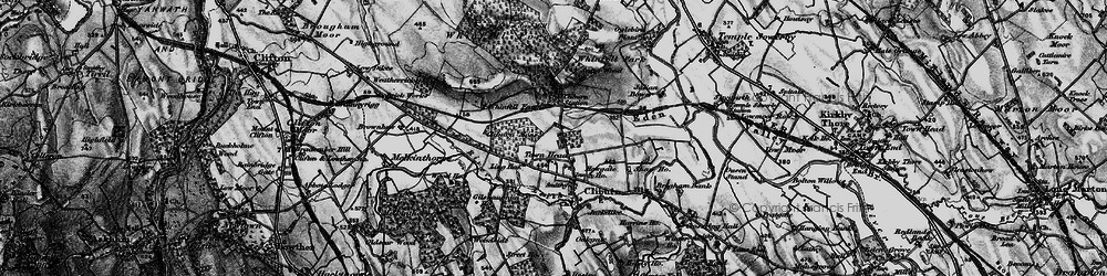 Old map of Whinfell Forest in 1897