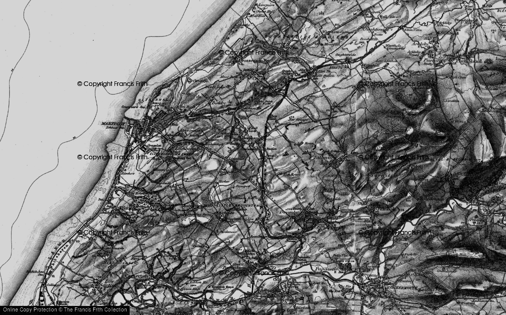 Old Map of Townhead, 1897 in 1897