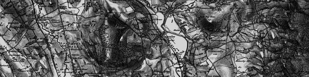 Old map of Bleaberry Hill in 1897