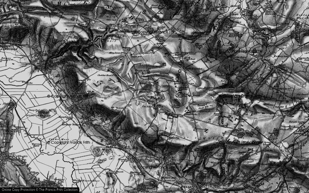 Old Map of Townsend, 1898 in 1898