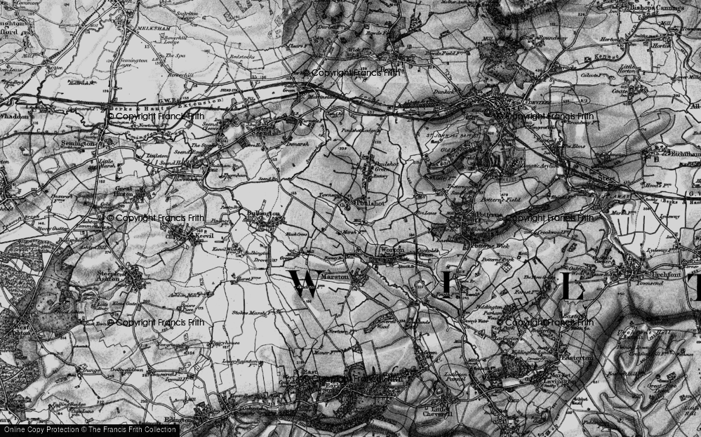 Old Map of Townsend, 1898 in 1898