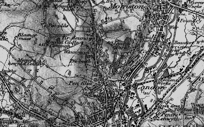 Old map of Tre-boeth in 1897