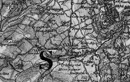 Old map of Tre-lan in 1897