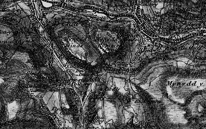 Old map of Trebanog in 1897