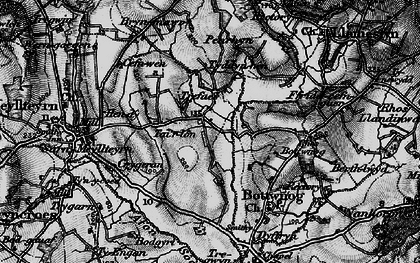 Old map of Trefaes in 1898