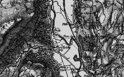 Old map of Coed yr Allt in 1899