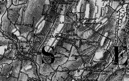 Old map of Tregaian in 1899