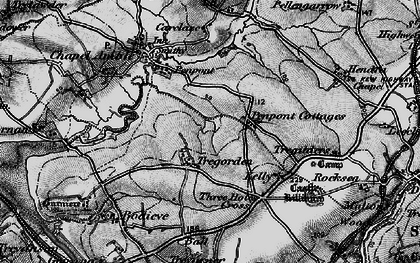 Old map of Tregorden in 1895