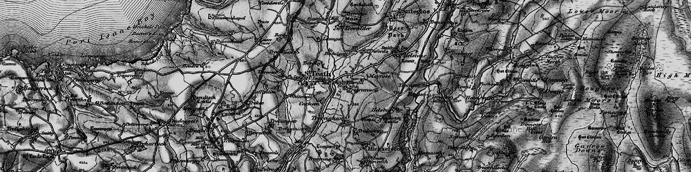 Old map of Tregreenwell in 1895