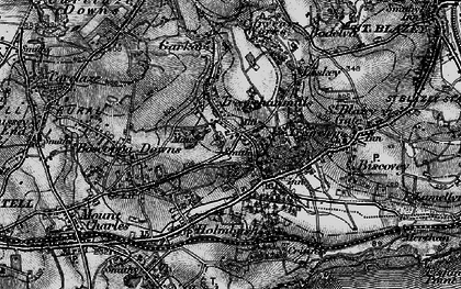 Old map of Tregrehan Mills in 1895
