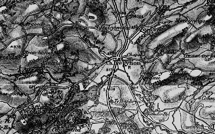 Old map of Boncyn y Beddau in 1899