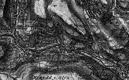 Old map of Trehafod in 1897