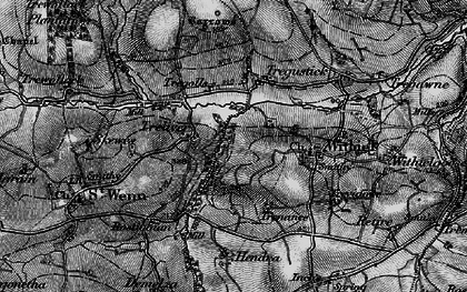 Old map of Treliver in 1895