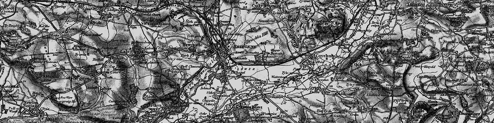 Old map of Tremains in 1897