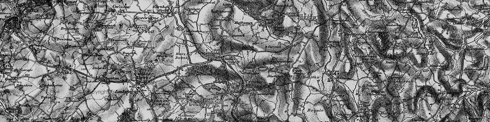 Old map of Tremayne in 1896