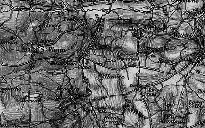 Old map of Trenance in 1895