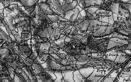 Old map of Trencrom in 1896