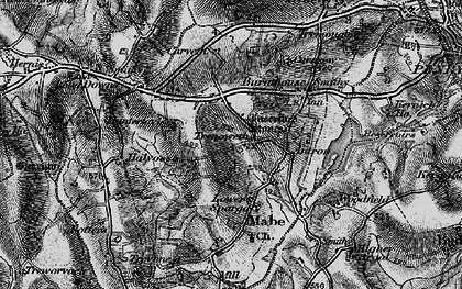 Old map of Trenoweth in 1895