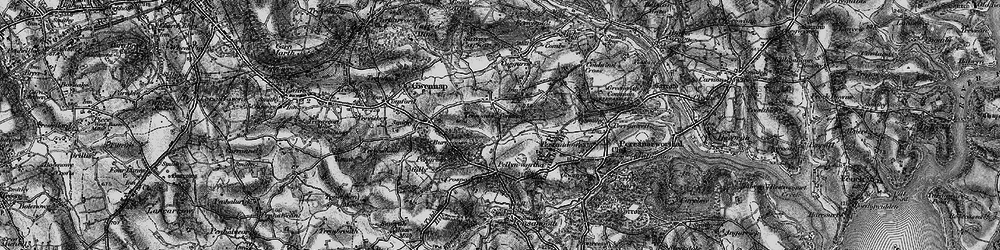 Old map of Tresamble in 1895