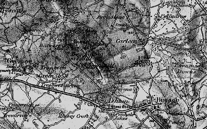 Old map of Tresoweshill in 1895