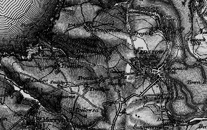 Old map of Trethillick in 1895