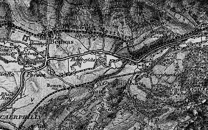 Old map of Trethomas in 1897